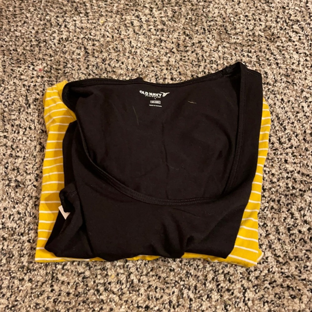 2 old navy shirts. Size small